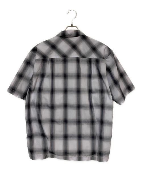 ZUCCA（ズッカ）ZUCCA (ズッカ) オンブレーチェック ブラック×ホワイト サイズ:M 未使用品の古着・服飾アイテム