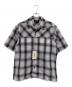 ZUCCA（ズッカ）の古着「オンブレーチェック」｜ブラック×ホワイト