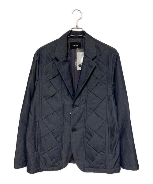 ZUCCA（ズッカ）ZUCCA (ズッカ) チューブデニムジャケット ネイビー サイズ:M 未使用品の古着・服飾アイテム