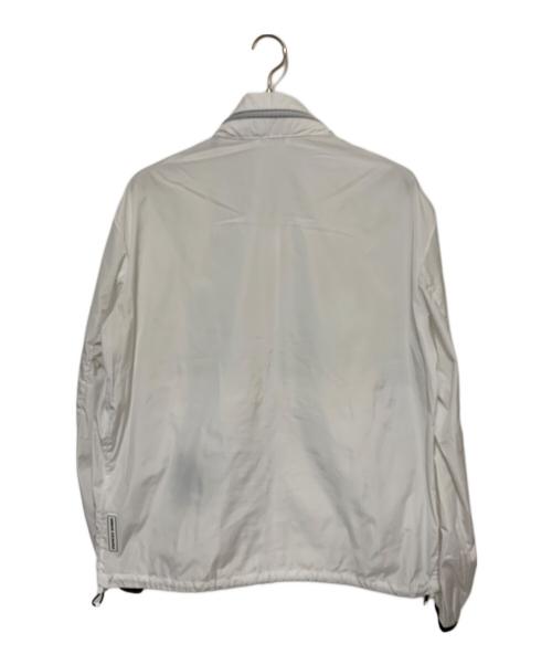 ARMANI EXCHANGE（アルマーニ エクスチェンジ）ARMANI EXCHANGE (アルマーニ エクスチェンジ) ジップアップブルゾン ホワイト サイズ:Ｌの古着・服飾アイテム