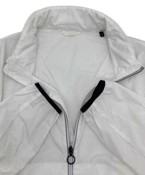 ARMANI EXCHANGE（アルマーニ エクスチェンジ）ARMANI EXCHANGE (アルマーニ エクスチェンジ) ジップアップブルゾン ホワイト サイズ:Ｌの古着・服飾アイテム
