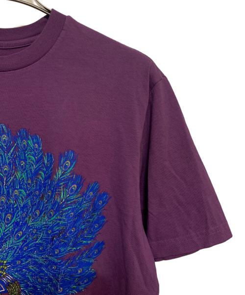 SUPREME（シュプリーム）Supreme (シュプリーム) Peacock S/S Top パープル サイズ:Sの古着・服飾アイテム