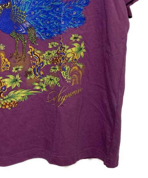 SUPREME（シュプリーム）Supreme (シュプリーム) Peacock S/S Top パープル サイズ:Sの古着・服飾アイテム