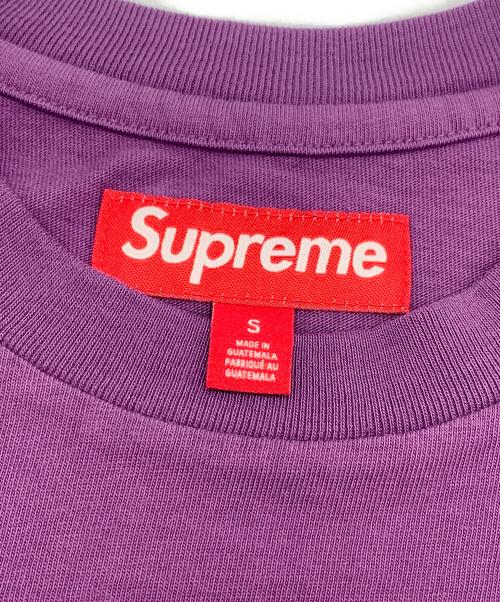 SUPREME（シュプリーム）Supreme (シュプリーム) Peacock S/S Top パープル サイズ:Sの古着・服飾アイテム