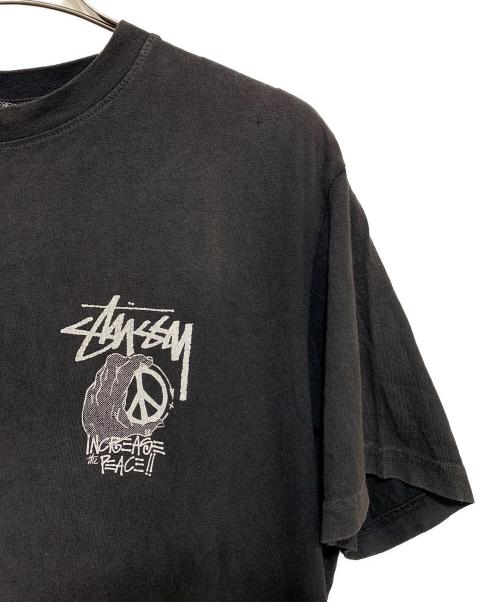 stussy（ステューシー）stussy (ステューシー) Tシャツ ブラック サイズ:Lの古着・服飾アイテム