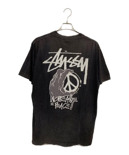 stussy（ステューシー）stussy (ステューシー) Tシャツ ブラック サイズ:Lの古着・服飾アイテム