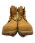 中古・古着 Timberland (ティンバーランド) 6インチ プレミアム ウォータープルーフ ブーツ ベージュ サイズ:9Ｗ：10000円
