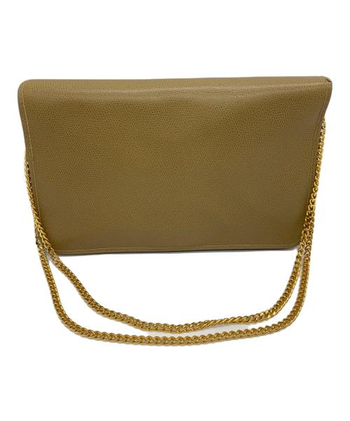 Christian Dior（クリスチャン ディオール）Christian Dior (クリスチャン ディオール) チェーンショルダーバッグ ベージュの古着・服飾アイテム