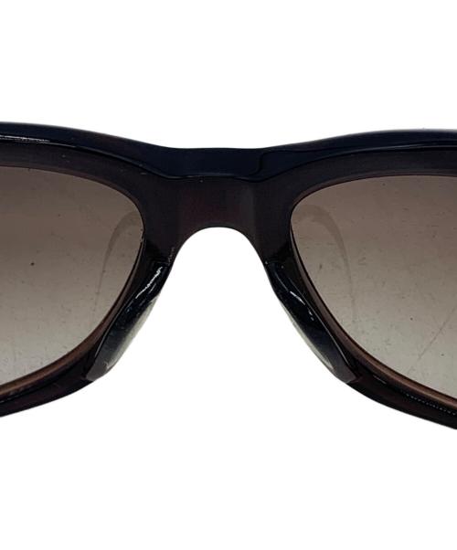 PRADA（プラダ）PRADA (プラダ) 三角ロゴプレート サングラス ブラウンの古着・服飾アイテム