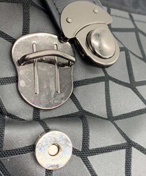 chi wata（チワタ）chi wata (チワタ) スクエアリュック ブラックの古着・服飾アイテム