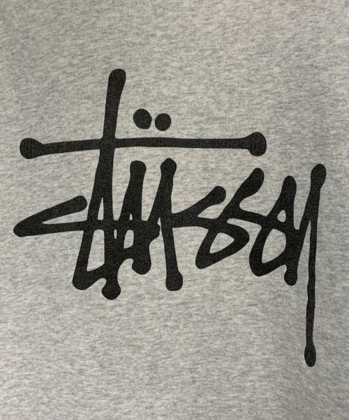 stussy（ステューシー）stussy (ステューシー) パーカー グレー サイズ:Ｌの古着・服飾アイテム