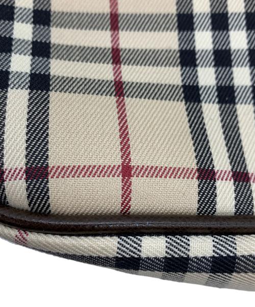 BURBERRY（バーバリー）BURBERRY (バーバリー) ショルダーバッグ ベージュ×ブラウンの古着・服飾アイテム