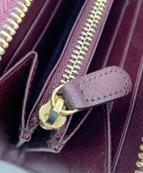 Salvatore Ferragamo（サルヴァトーレ フェラガモ）Salvatore Ferragamo (サルヴァトーレ フェラガモ) ヴァラリボン長財布 ブラウンの古着・服飾アイテム