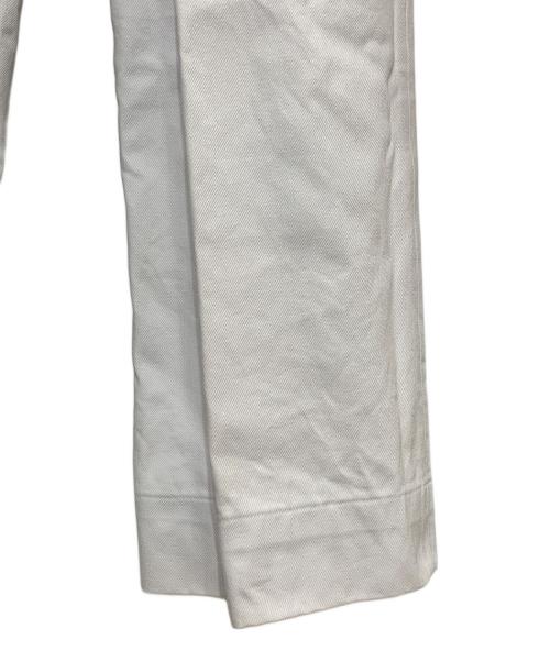 JOHN LAWRENCE SULLIVAN（ジョン ローレンス サリバン）JOHN LAWRENCE SULLIVAN (ジョン ローレンス サリバン) Rigid Denim Wide Pants ホワイト サイズ:42の古着・服飾アイテム