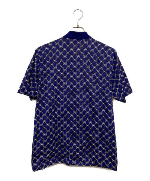 CELINE（セリーヌ）CELINE (セリーヌ) 半袖カットソー ブルー サイズ:Ｌの古着・服飾アイテム