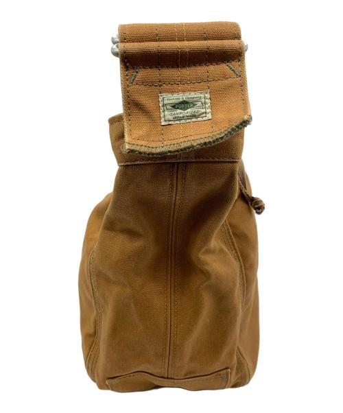 PORTER（ポーター）PORTER (ポーター) ダック ショルダーバッグ ブラウンの古着・服飾アイテム