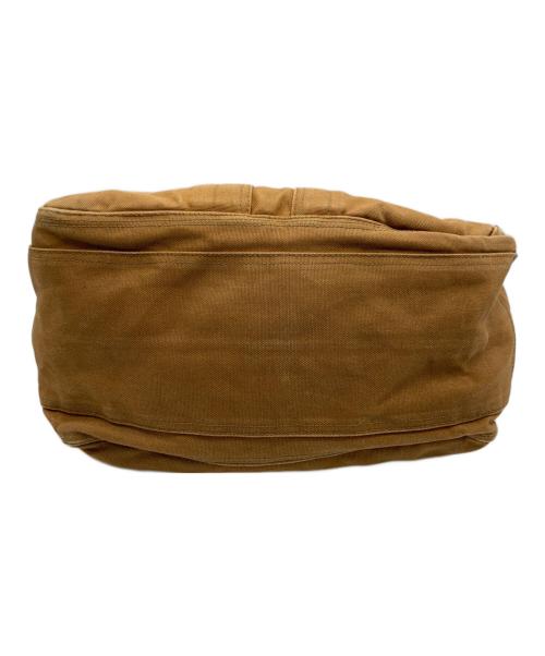 PORTER（ポーター）PORTER (ポーター) ダック ショルダーバッグ ブラウンの古着・服飾アイテム