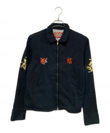 HOUSTON（ヒューストン）の古着「ベトナムジャケット」｜ネイビー