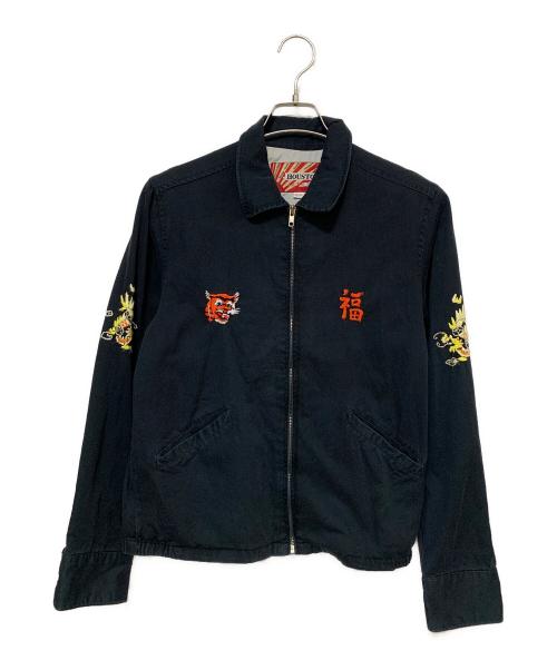 HOUSTON（ヒューストン）HOUSTON (ヒューストン) ベトナムジャケット ネイビー サイズ:Mの古着・服飾アイテム