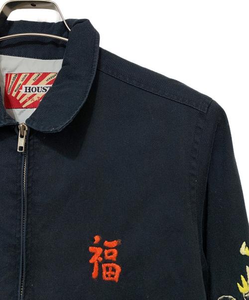 HOUSTON（ヒューストン）HOUSTON (ヒューストン) ベトナムジャケット ネイビー サイズ:Mの古着・服飾アイテム