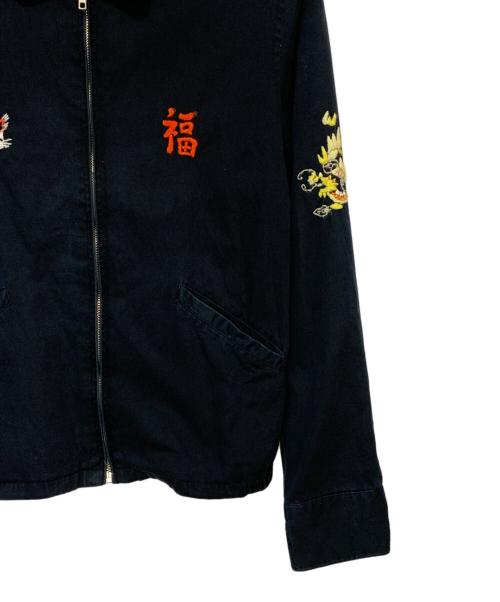 HOUSTON（ヒューストン）HOUSTON (ヒューストン) ベトナムジャケット ネイビー サイズ:Mの古着・服飾アイテム