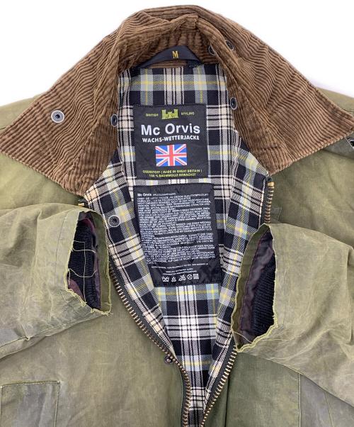 Mc Orvis（マックオルビス）Mc orvis (マックオルビス) WACHS-WETTERJACKE オリーブ サイズ:Mの古着・服飾アイテム