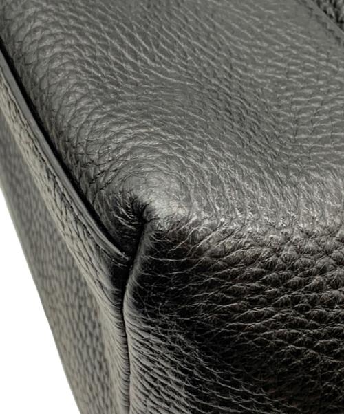 COACH（コーチ）COACH (コーチ) ハミルトン レザートートバッグ ブラックの古着・服飾アイテム