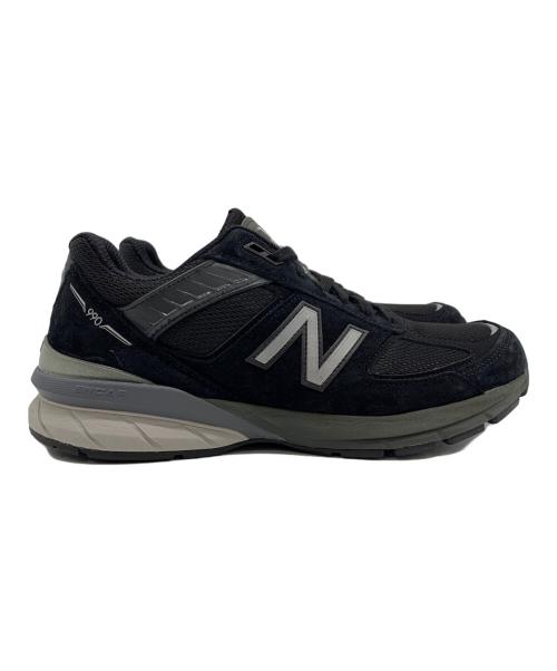 NEW BALANCE（ニューバランス）NEW BALANCE (ニューバランス) M990BK5 ブラック サイズ:27.5の古着・服飾アイテム