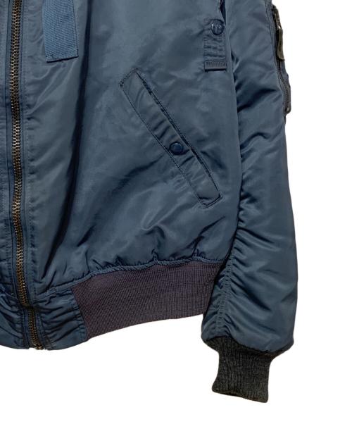 ALPHA INDUSTRIES（アルファインダストリーズ）ALPHA INDUSTRIES (アルファインダストリーズ) MA-1ジャケット ネイビー サイズ:Ｌの古着・服飾アイテム