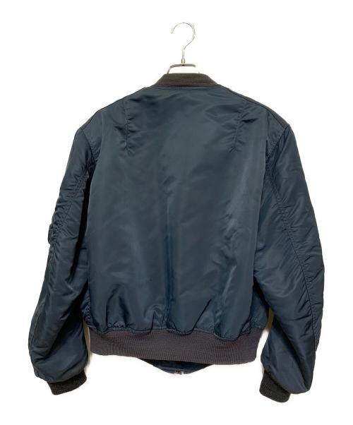 ALPHA INDUSTRIES（アルファインダストリーズ）ALPHA INDUSTRIES (アルファインダストリーズ) MA-1ジャケット ネイビー サイズ:Ｌの古着・服飾アイテム