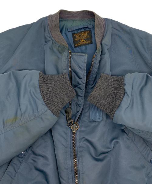 ALPHA INDUSTRIES（アルファインダストリーズ）ALPHA INDUSTRIES (アルファインダストリーズ) MA-1ジャケット ネイビー サイズ:Ｌの古着・服飾アイテム