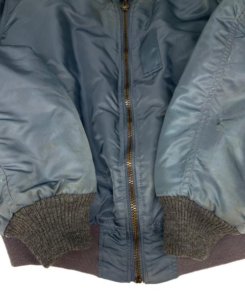 ALPHA INDUSTRIES（アルファインダストリーズ）ALPHA INDUSTRIES (アルファインダストリーズ) MA-1ジャケット ネイビー サイズ:Ｌの古着・服飾アイテム