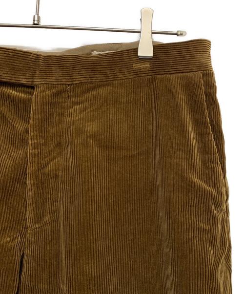 AURALEE（オーラリー）AURALEE (オーラリー) WASHED CORDUROY TAPERED SLACKS ブラウン サイズ:5の古着・服飾アイテム