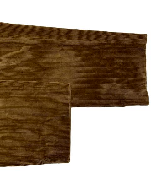 AURALEE（オーラリー）AURALEE (オーラリー) WASHED CORDUROY TAPERED SLACKS ブラウン サイズ:5の古着・服飾アイテム