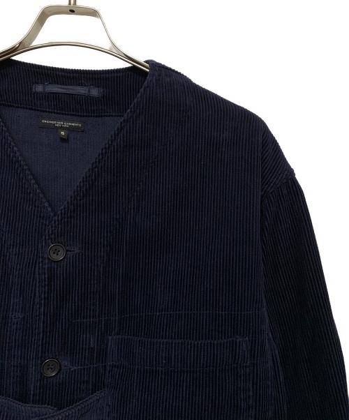 Engineered Garments（エンジニアド ガーメンツ）Engineered Garments (エンジニアド ガーメンツ) コーデュロイジャケット ネイビー サイズ:Sの古着・服飾アイテム