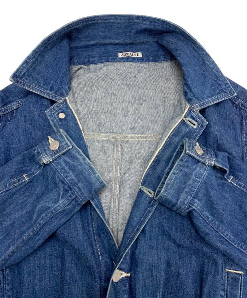 AURALEE（オーラリー）AURALEE (オーラリー) SELVEDGE LIGHT DENIM BLOUSON インディゴ サイズ:4の古着・服飾アイテム