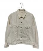 KAPTAIN SUNSHINEキャプテンサンシャイン）の古着「Trucker Jacket」｜アイボリー