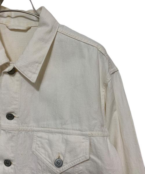 KAPTAIN SUNSHINE（キャプテンサンシャイン）KAPTAIN SUNSHINE (キャプテンサンシャイン) Trucker Jacket アイボリー サイズ:38の古着・服飾アイテム