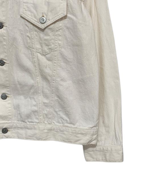 KAPTAIN SUNSHINE（キャプテンサンシャイン）KAPTAIN SUNSHINE (キャプテンサンシャイン) Trucker Jacket アイボリー サイズ:38の古着・服飾アイテム