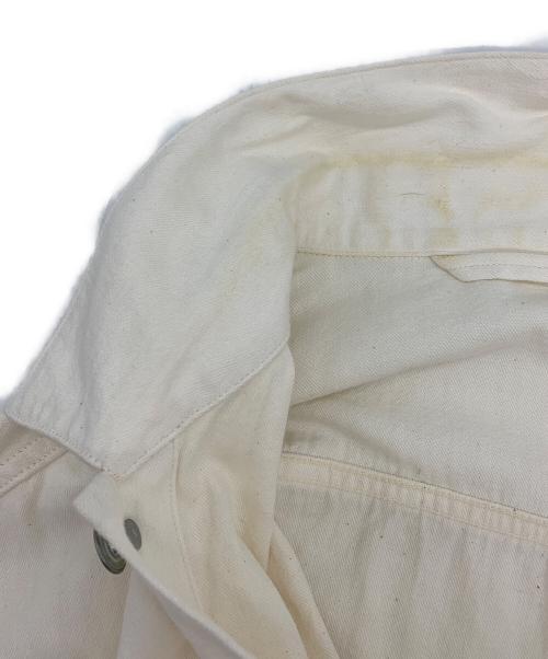 KAPTAIN SUNSHINE（キャプテンサンシャイン）KAPTAIN SUNSHINE (キャプテンサンシャイン) Trucker Jacket アイボリー サイズ:38の古着・服飾アイテム