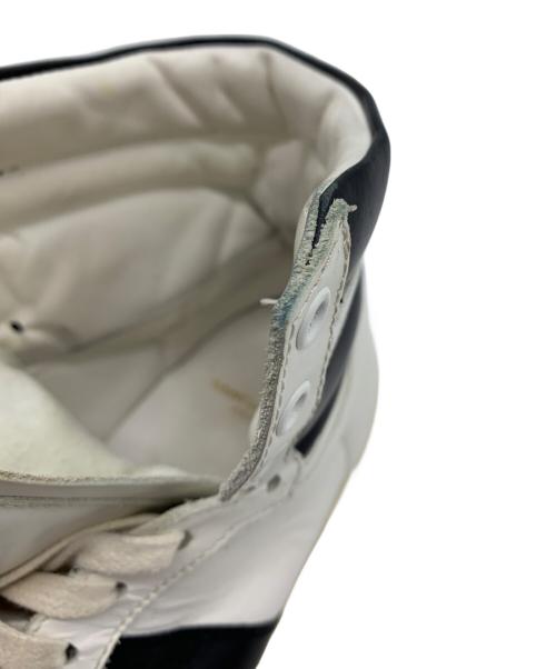 Saint Laurent Paris（サンローランパリ）Saint Laurent Paris (サンローランパリ) ハイカットスニーカー ホワイト×ブラック サイズ:40の古着・服飾アイテム