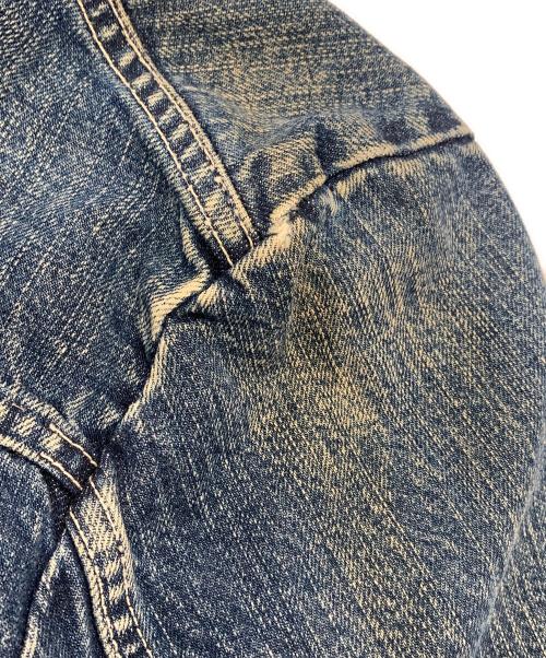 45rpm（45アールピーエム）45rpm (45アールピーエム) コンチョボタン ビッグポケット デニムジャケット インディゴブルー サイズ:5の古着・服飾アイテム