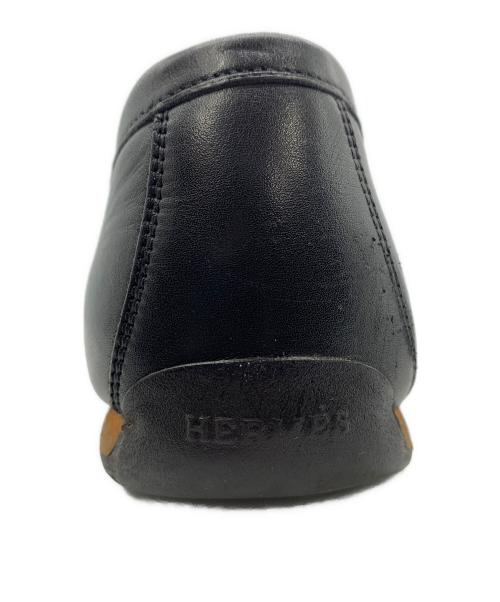 HERMES（エルメス）HERMES (エルメス) ドライビングシューズ ブラック サイズ: 41 1/2の古着・服飾アイテム
