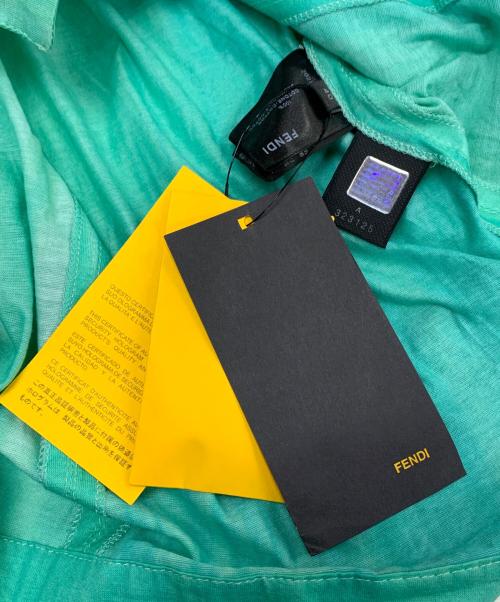 FENDI（フェンディ）FENDI (フェンディ) 長袖シャツ グリーン サイズ:40 未使用品の古着・服飾アイテム