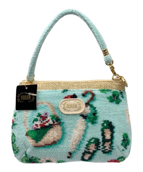 FEILER（フェイラー）FEILER (フェイラー) マイフェイバリットグリーン ポーチ グリーン 未使用品の古着・服飾アイテム