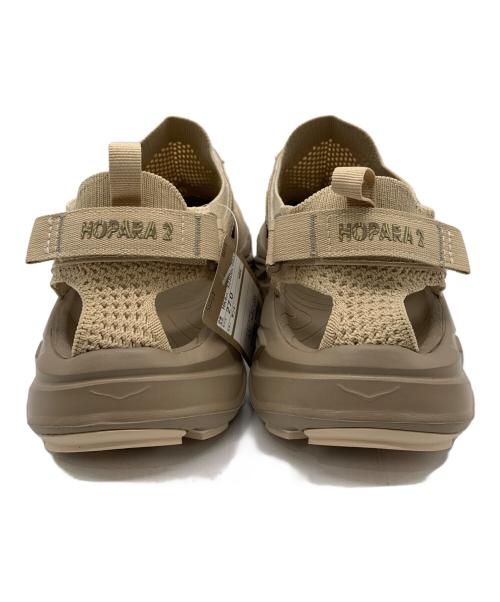 HOKA（ホカ）HOKA (ホカ) HOPARA 2マウンテンサンダル ベージュ サイズ:27 未使用品の古着・服飾アイテム