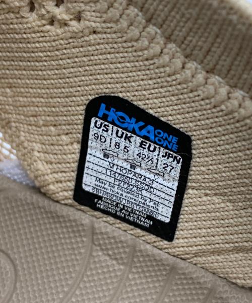 HOKA（ホカ）HOKA (ホカ) HOPARA 2マウンテンサンダル ベージュ サイズ:27 未使用品の古着・服飾アイテム