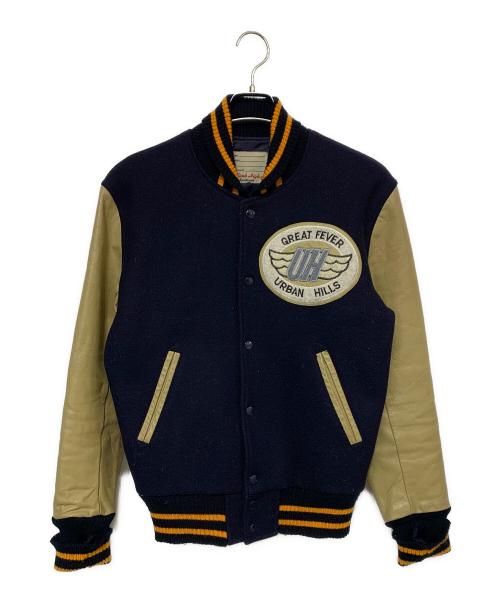 climb High（クライムハイ）climb High (クライムハイ) スタジャン ネイビー×ベージュ サイズ:38の古着・服飾アイテム