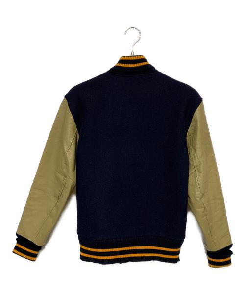 climb High（クライムハイ）climb High (クライムハイ) スタジャン ネイビー×ベージュ サイズ:38の古着・服飾アイテム