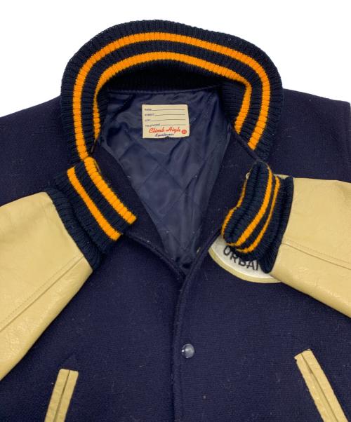 climb High（クライムハイ）climb High (クライムハイ) スタジャン ネイビー×ベージュ サイズ:38の古着・服飾アイテム